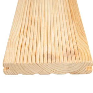 Decking Natur 19x110 mm din lemn masiv de rășinoase, clasa AB