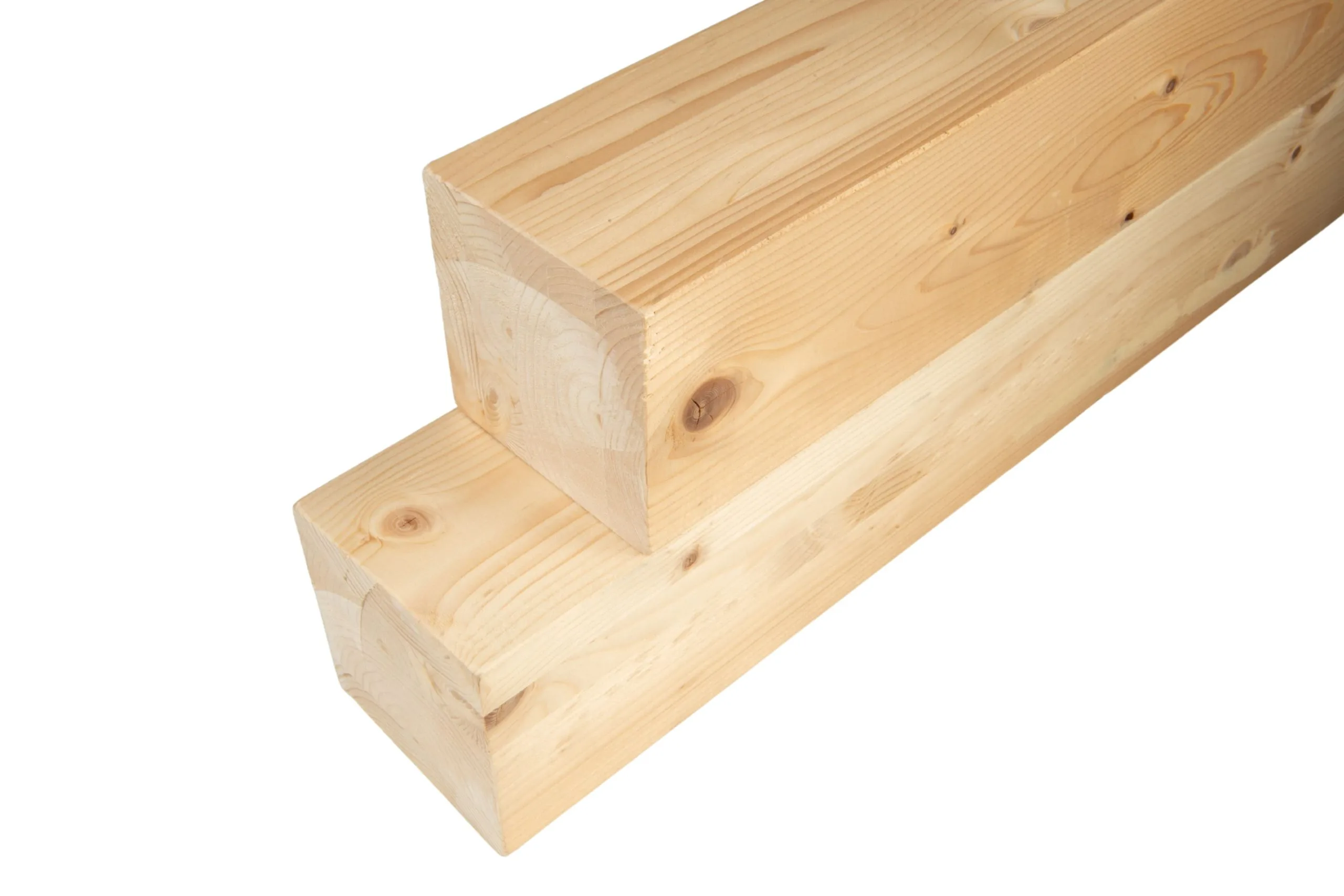 GRINZI LAMELARE 105 x 105mm, lemn rășinoase, Clasa AB