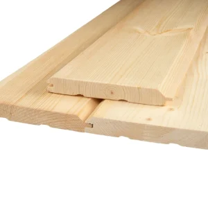 Lambriu din Lemn de Rășinoase 19×146 mm Profil V, Clasa AB