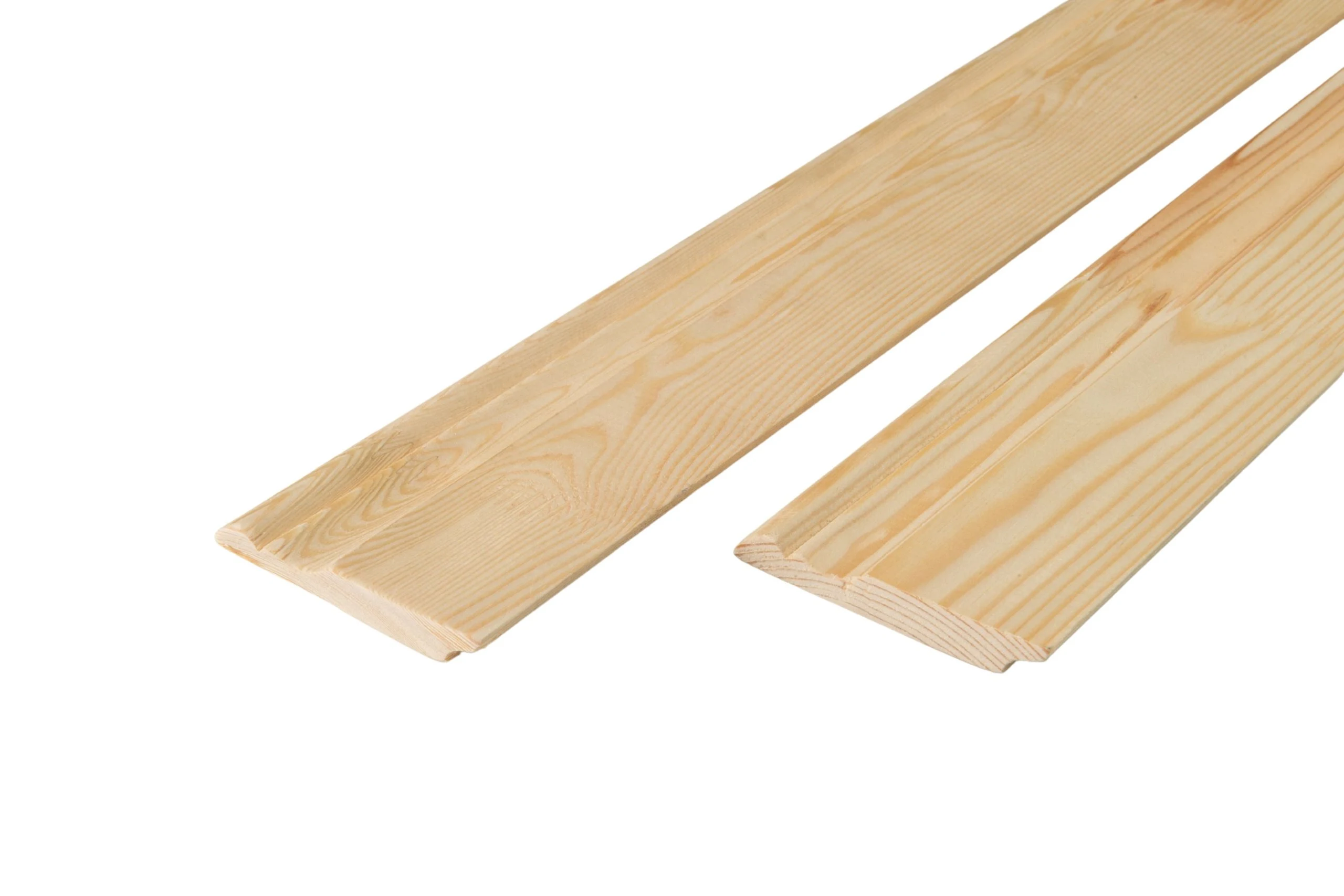 Plintă Lemn Masiv Rășinoase 13×90 mm, Clasa AB Îmbinat, Profil Pardoseală