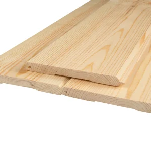 Lambriu Lemn Pin 14x144 mm, Profil V, Clasa AB | Distributie Adult Construct