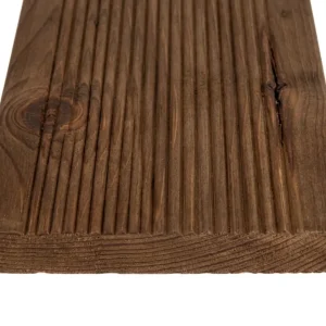 Decking termotratat din lemn de rasinoase 23x130 mm, clasa AB