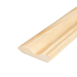 Plintă Lemn Masiv Rășinoase 13×63 mm